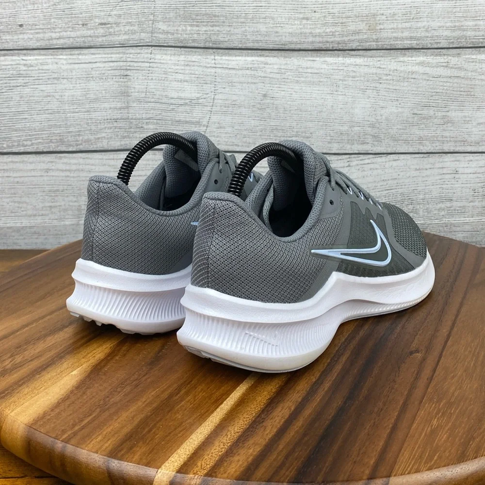 Nike Downshifter 11 Smoke Grey Light Blue Running CW3413-001 Women’s Size 8.5